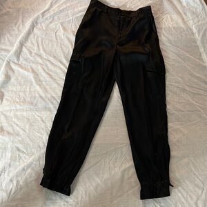 Catalina Satin Women’s Dress Pants Cinched Ankles size 8/10
